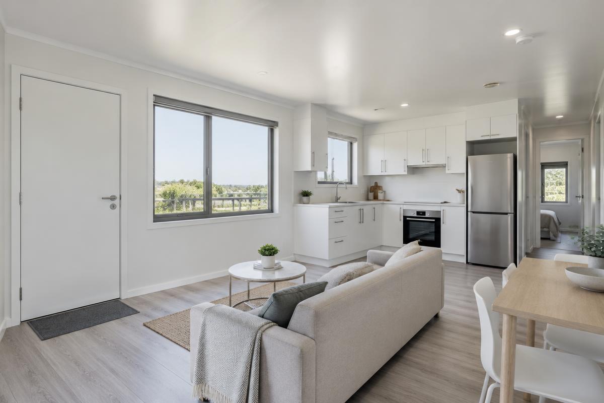 Doors, windows, interiors and external finishes